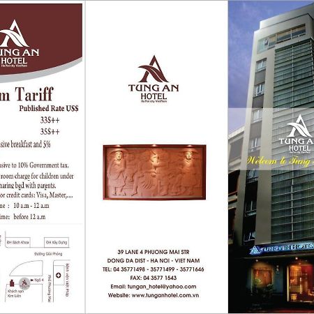 Tung An Hotel Hanoi Eksteriør billede